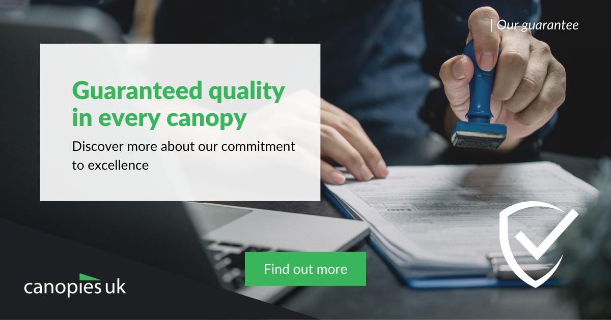 Home Canopy Guarantee Canopies UK