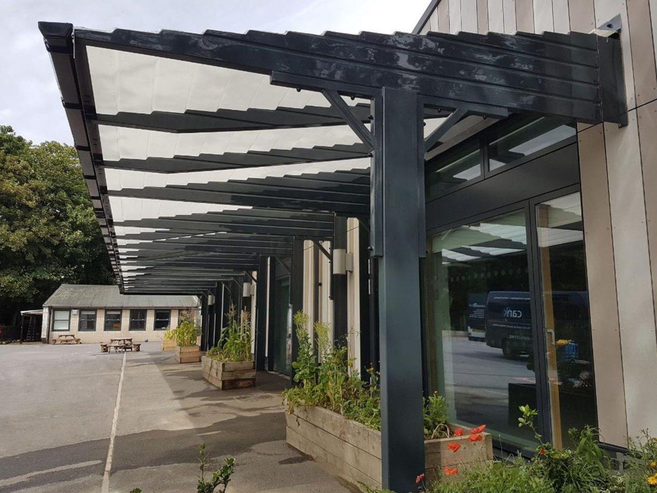 School Canopies in London, Kent and Worcester Canopies UK