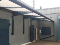 factory sheltered walkway
