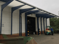 warehouse loading bay canopies