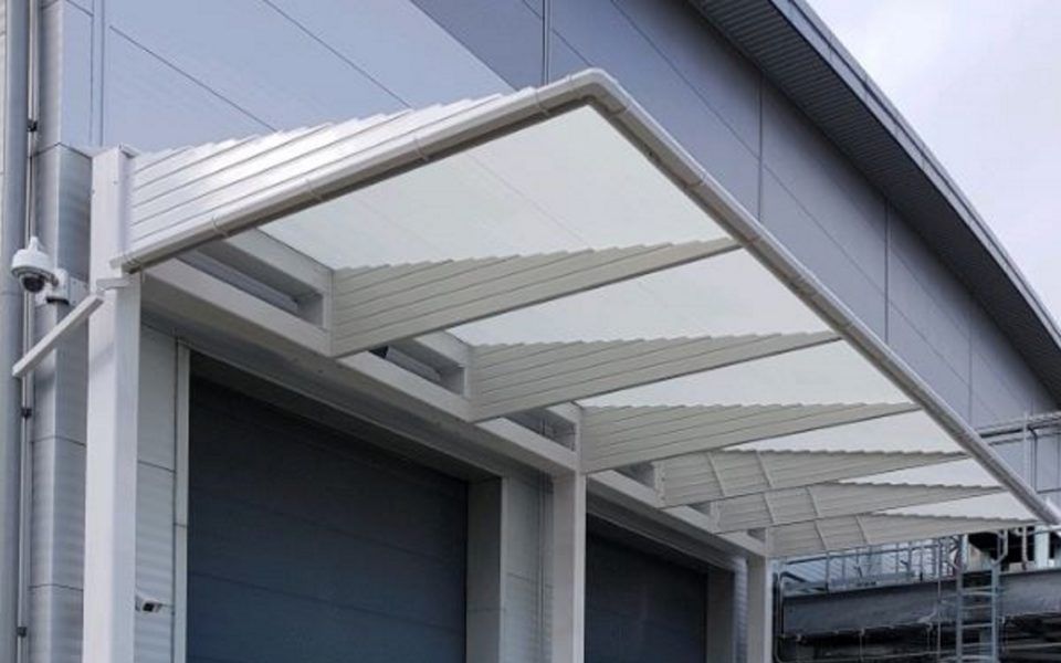 loading bay canopy