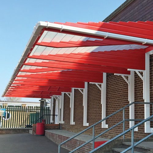 walkway covers for schools