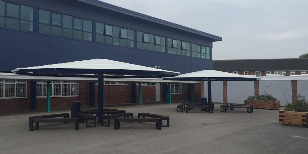 school umbrella canopies