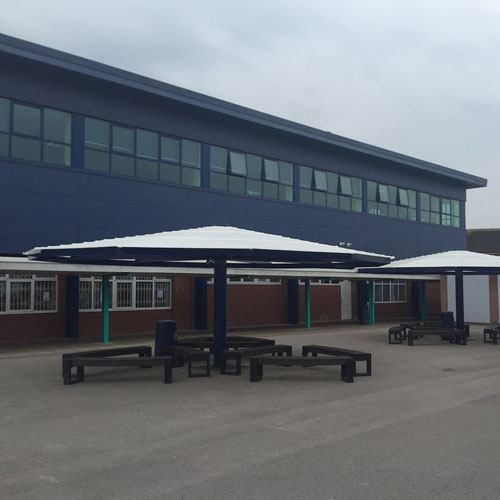 school umbrella canopies