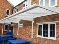 smoking shelter canopy