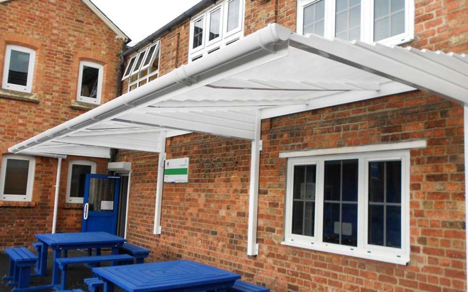 smoking shelter canopy