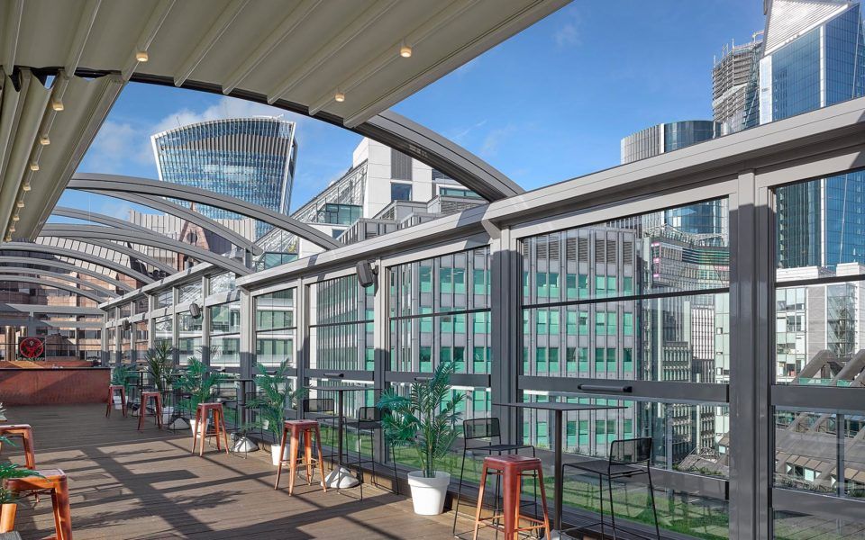 outdoor dining canopy