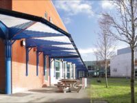 covered walkway canopy