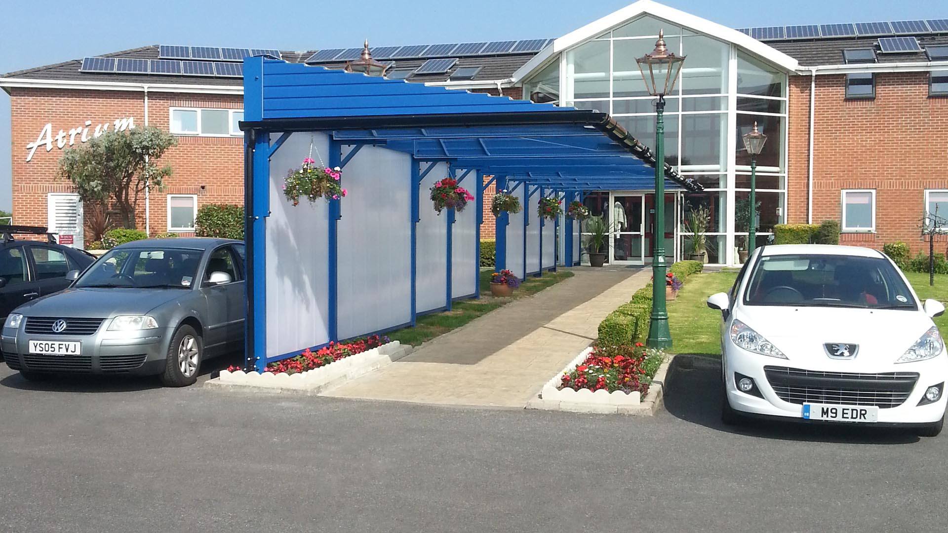 Canopies For Hospitals & Health Care Buildings Canopies UK