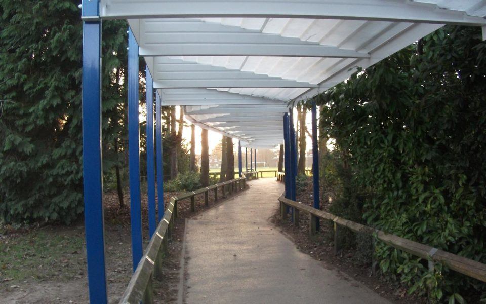 walkway canopy