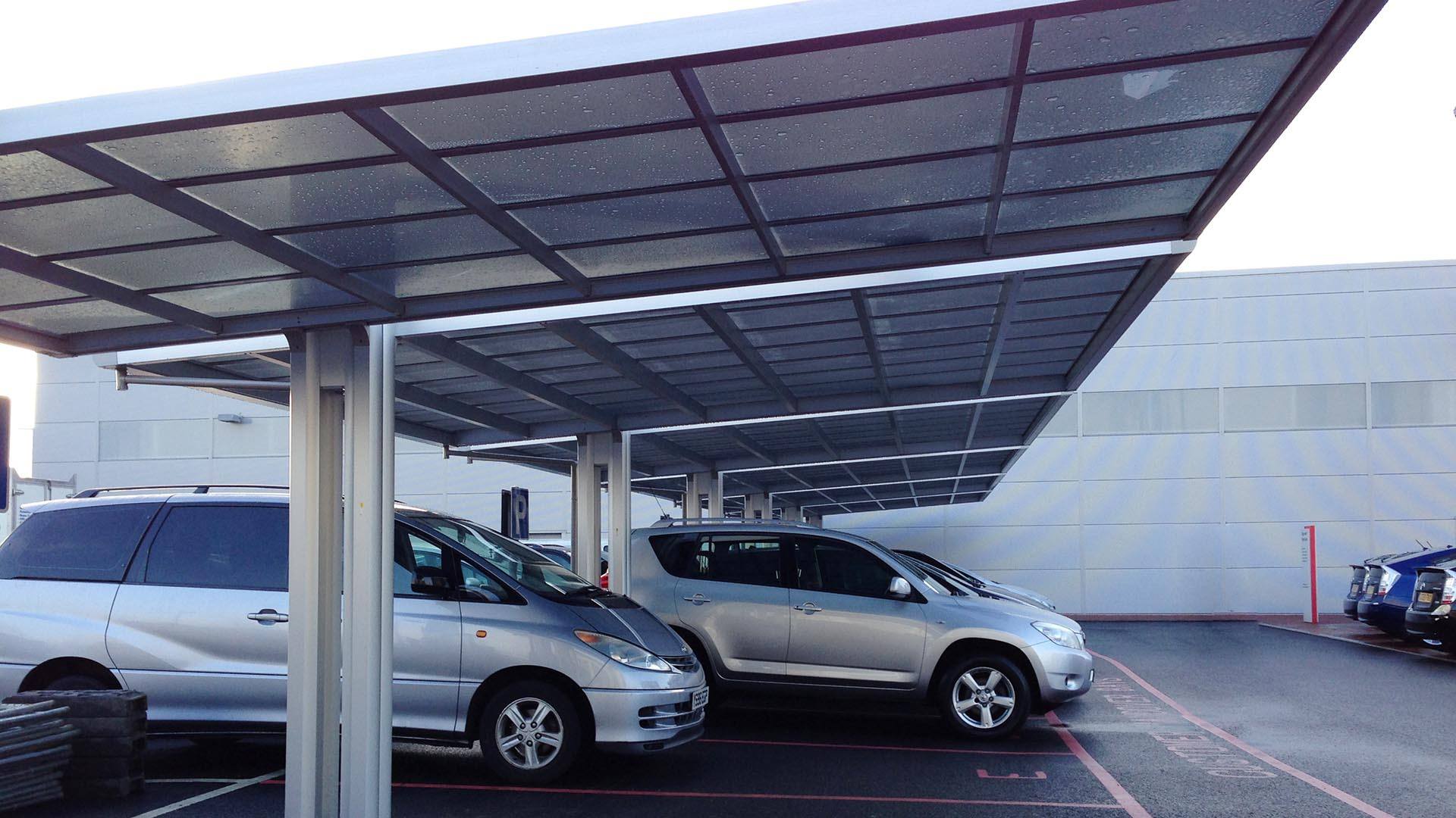 Factory & Warehouse Car Park Canopies Canopies UK