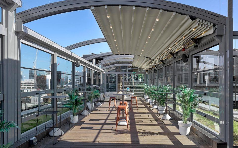 outdoor eating canopy