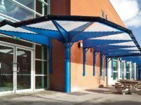 walkway covers for schools