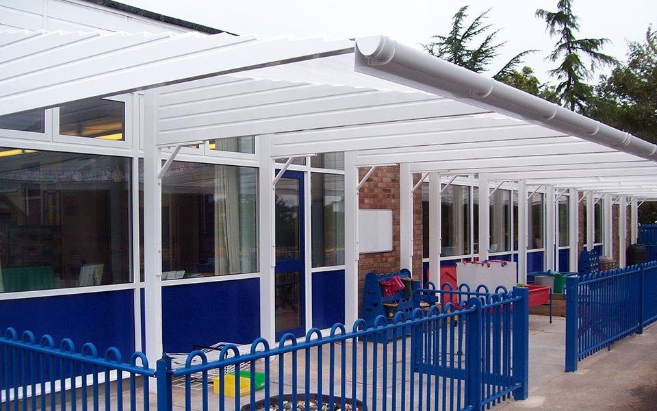 outdoor learning canopies