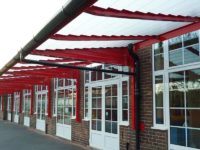 covered walkways for schools