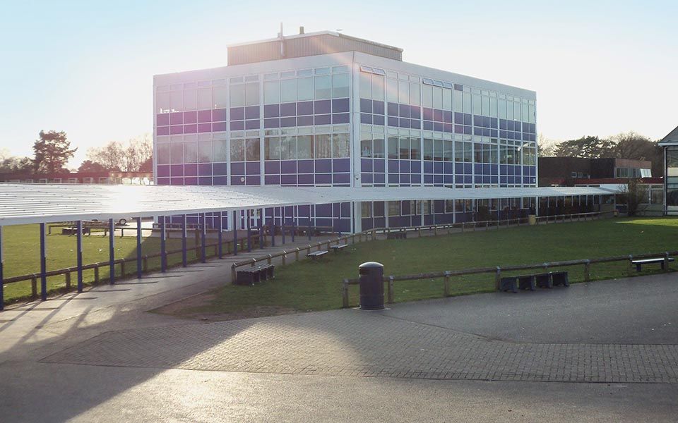 covered walkways for schools