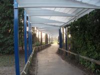 covered walkway canopy