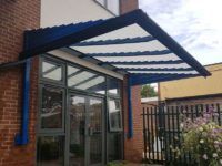 entrance door canopy