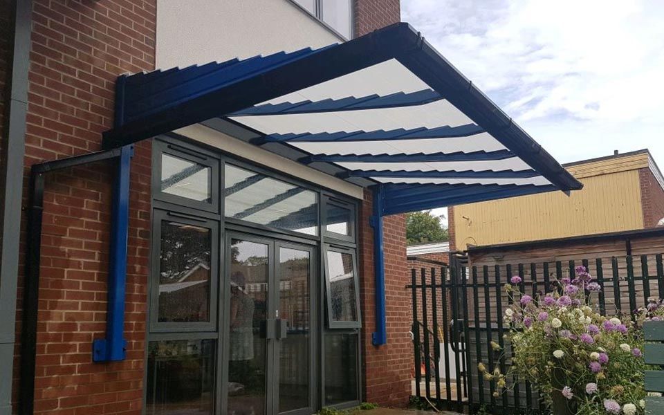 entrance door canopy