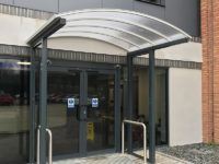 entrance canopies commercial