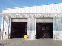 industrial loading bay canopy