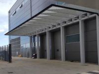 industrial loading bay canopy