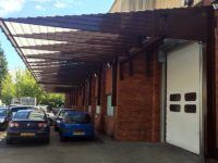 loading bay canopies