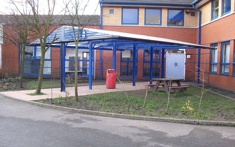 smoking shelter canopies