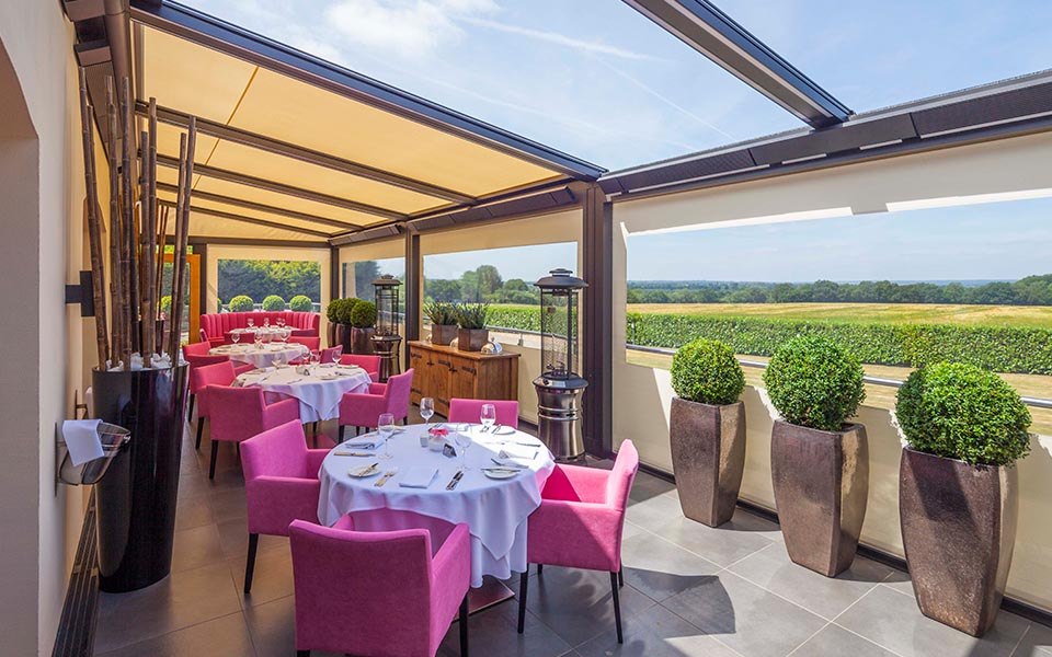 outdoor eating canopy