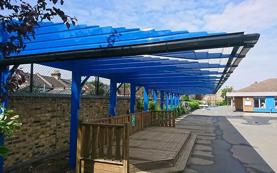 playground canopies shelters