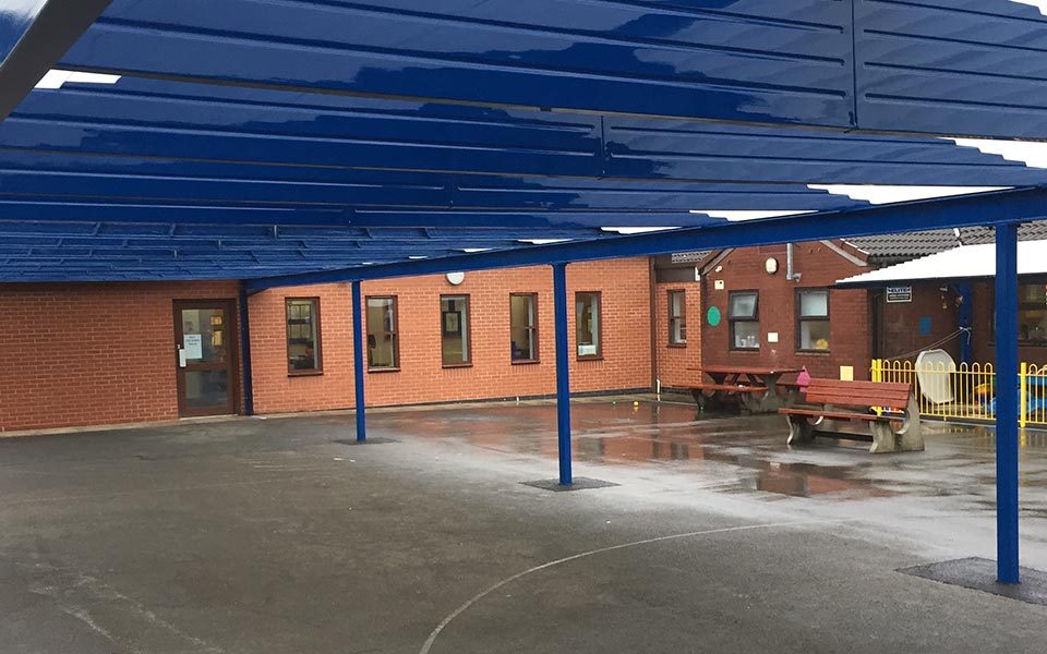 playground shelters for schools