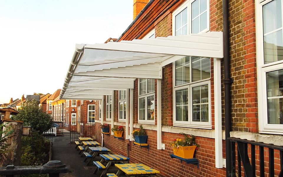 outdoor learning canopies