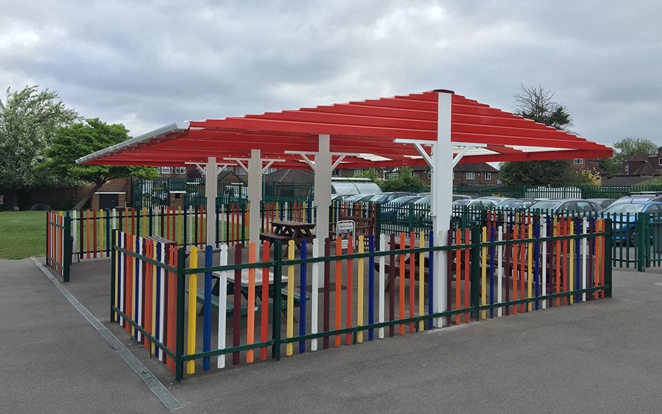 outdoor learning canopies