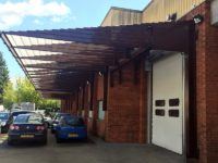 warehouse canopies