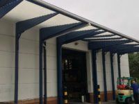 warehouse loading bay canopies