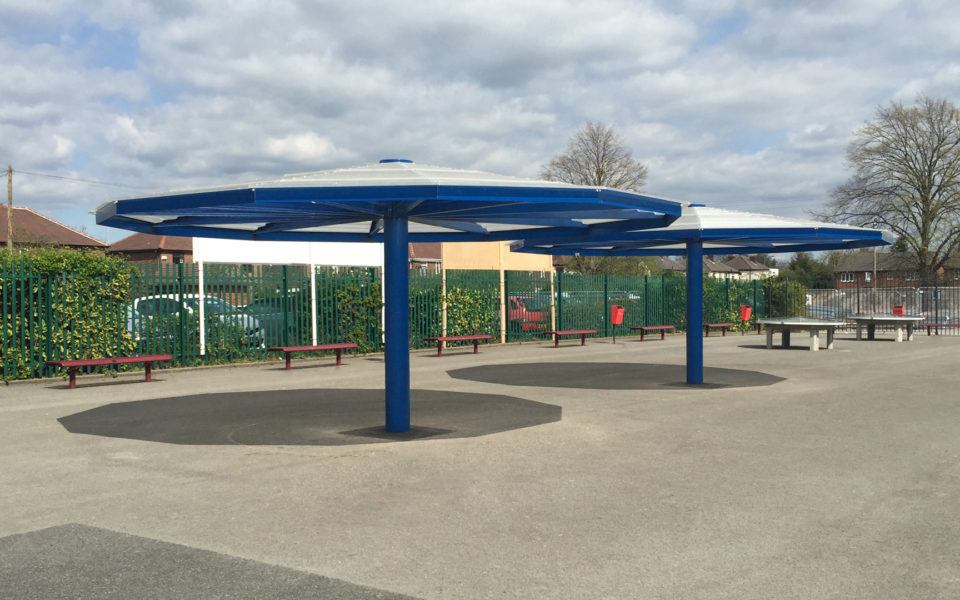 playground shelters for schools