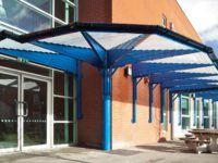 covered walkways for schools