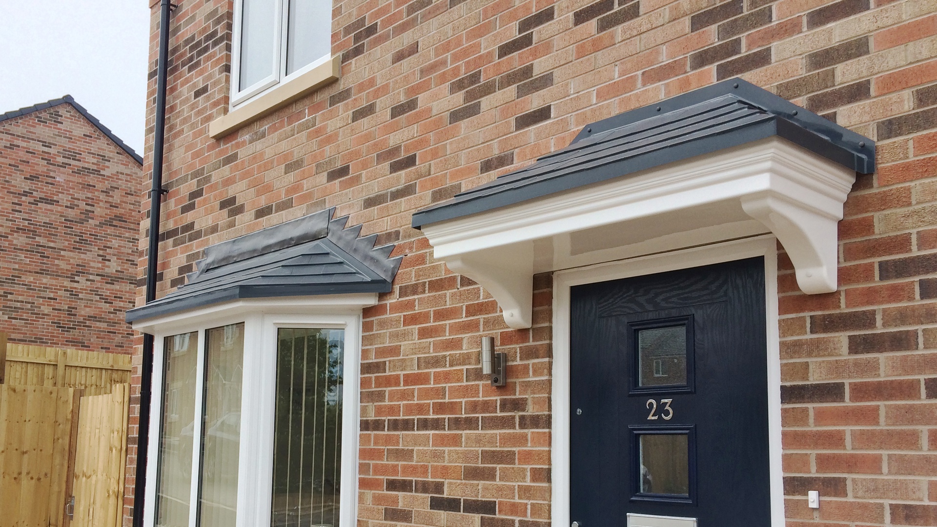 New Build Door Canopy Systems Canopies UK