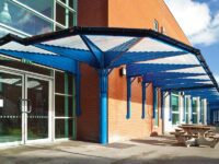 College Parent Waiting Shelters and Courtyard Canopy