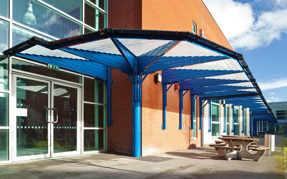 College Parent Waiting Shelters and Courtyard Canopy
