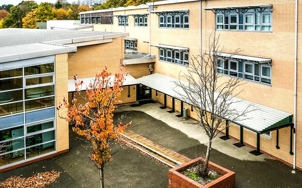 High School Playground Canopy For School Children