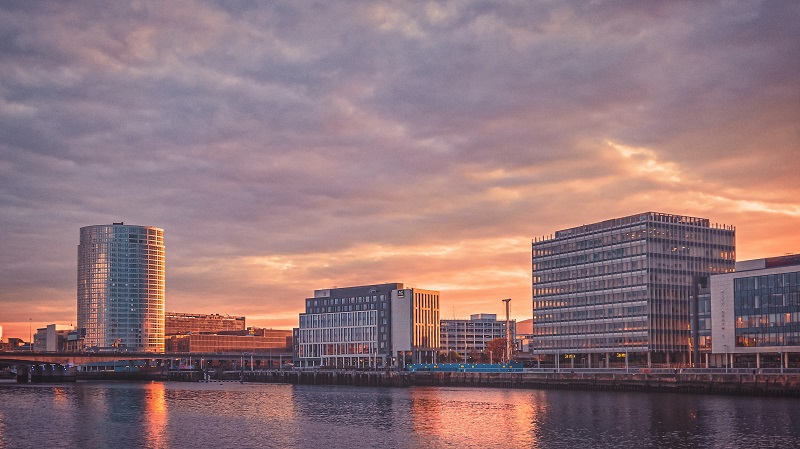 A cityscape of Belfast