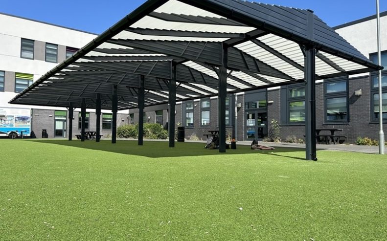 Secondary school canopy-min